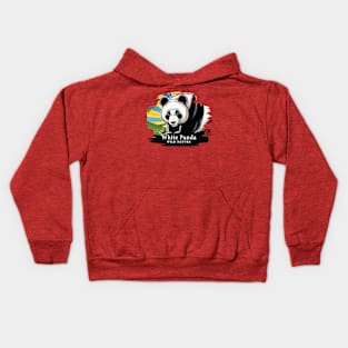 White Panda - WILD NATURE - WHITE PANDA -6 Kids Hoodie